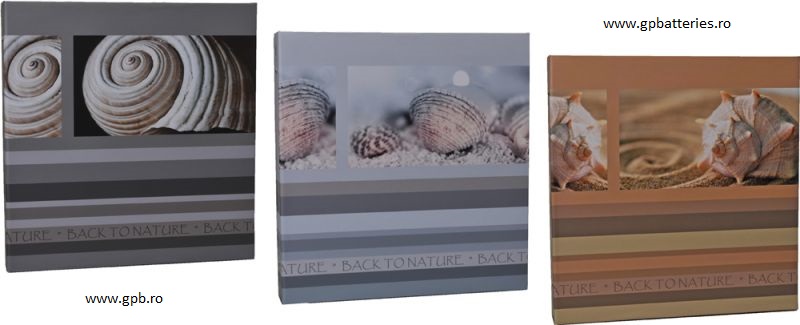 Henzo album Slip In Back2Nature pentru 100 poze cu dimensiunea de 100mm x 150mm
